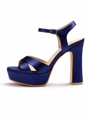 Alternative view of Kadın Platform Topuklu Ayakkabı Ivy Lacivert