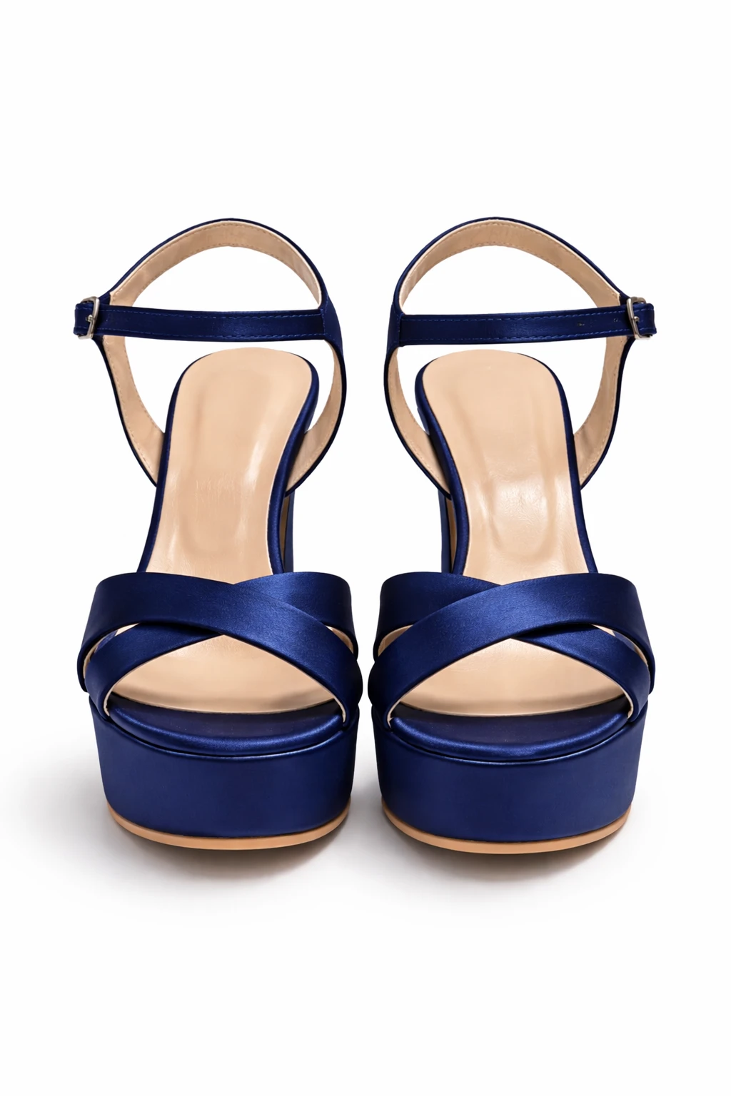 Kadın Platform Topuklu Ayakkabı Ivy Lacivert