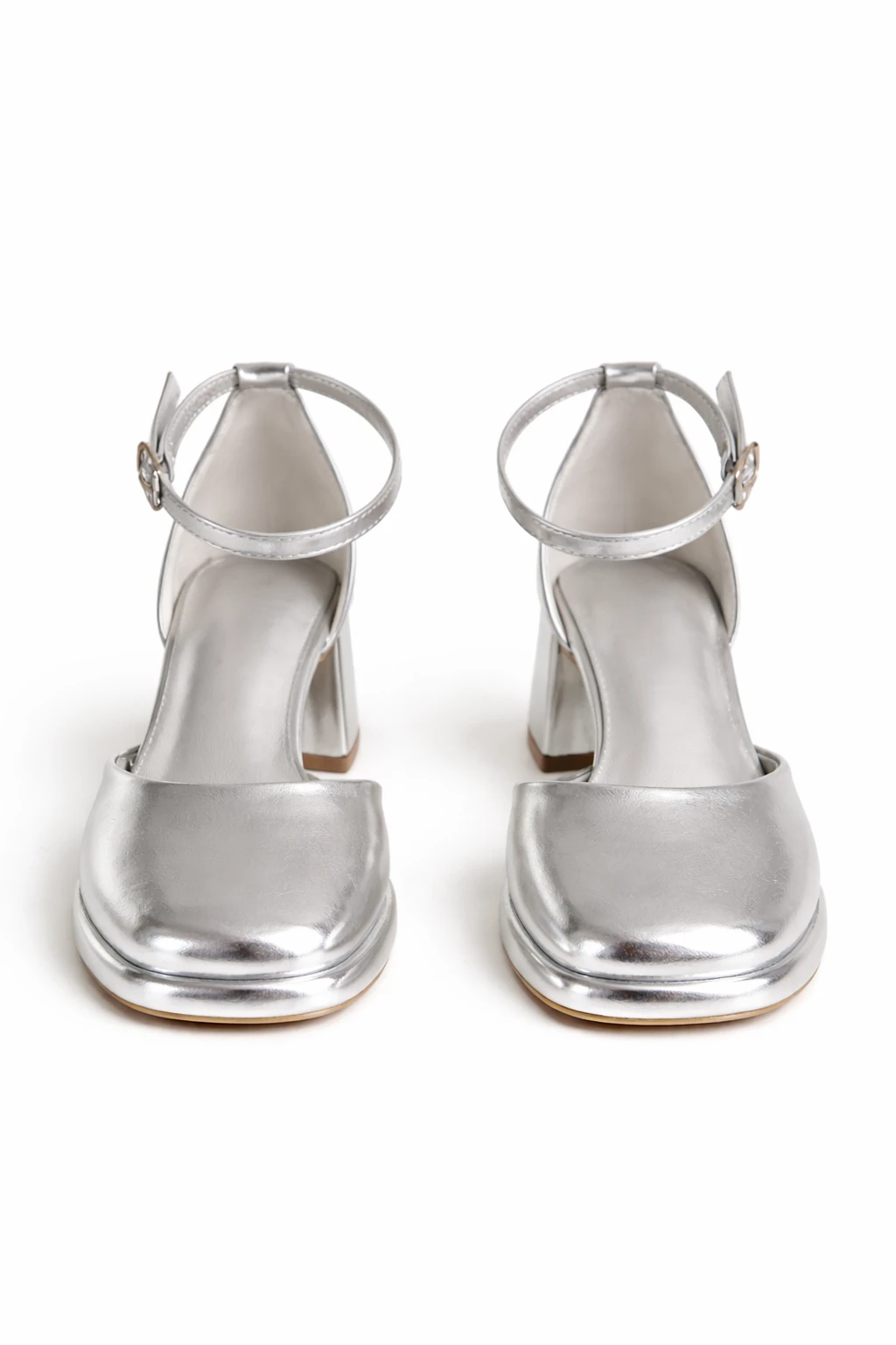 Kadın Mary Jane Topuklu Ayakkabı Hera Lame - Görsel 3