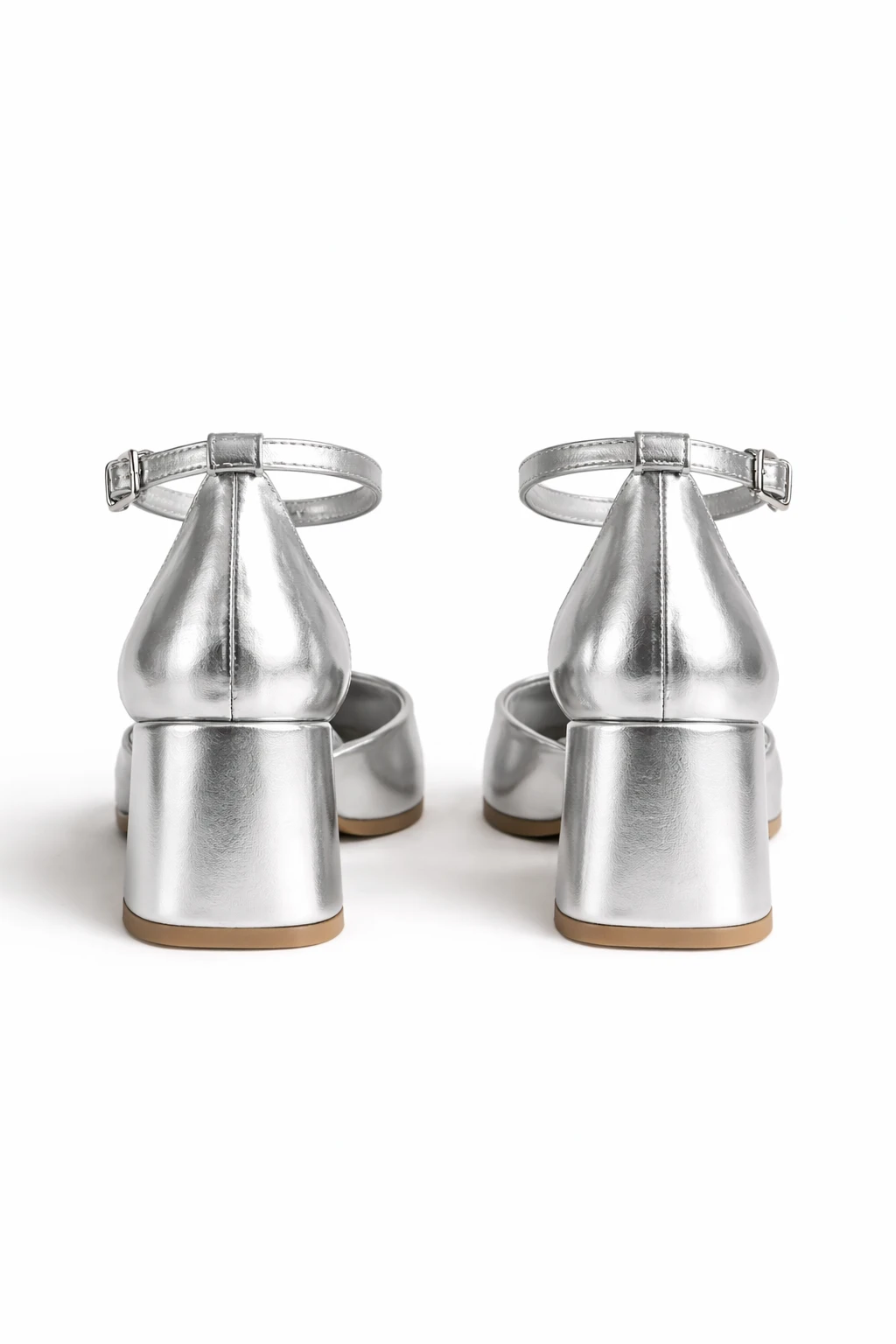 Kadın Mary Jane Topuklu Ayakkabı Hera Lame - Görsel 2