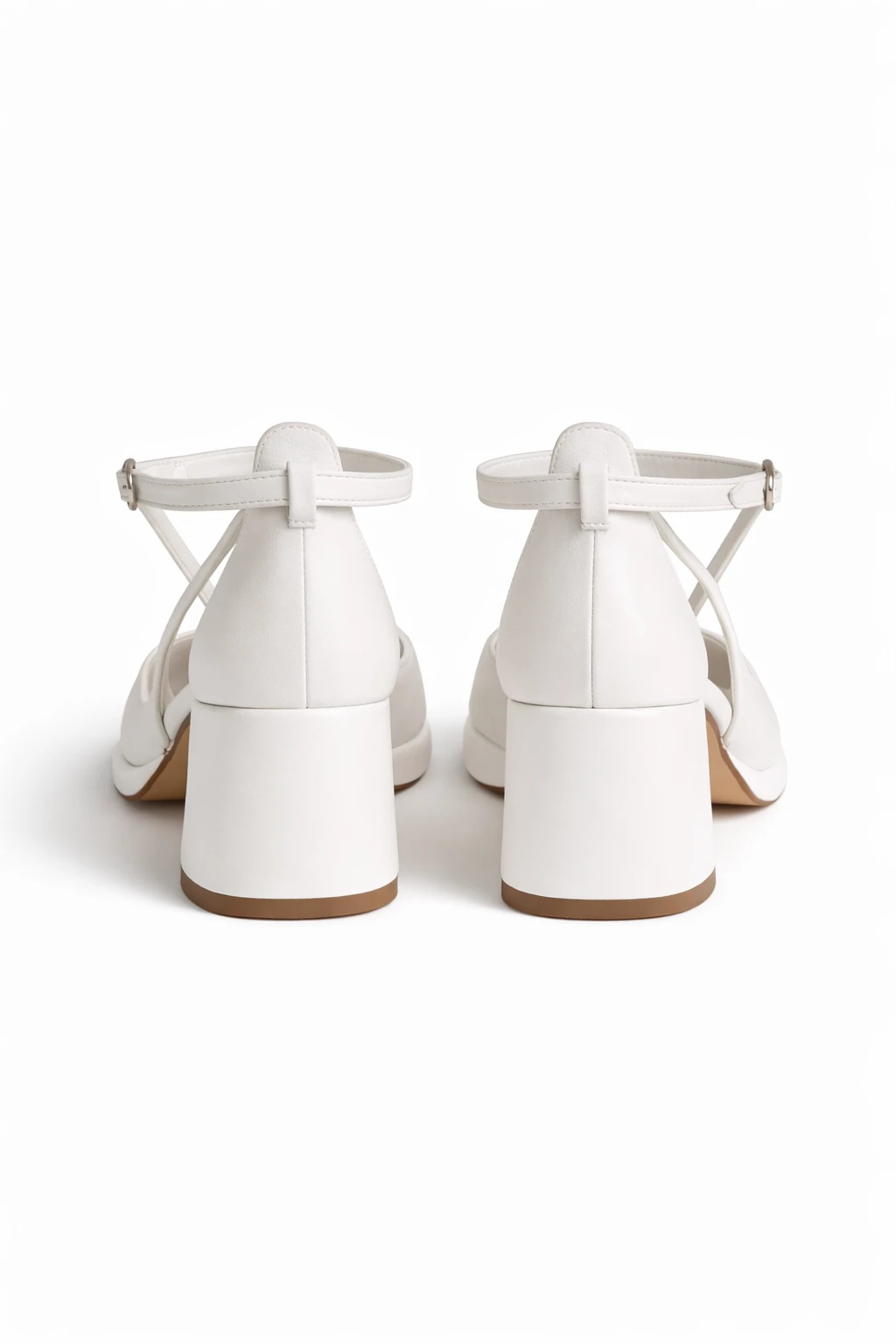 Kadın Mary Jane Topuklu Ayakkabı Daisy İnci Beyazı - Görsel 3