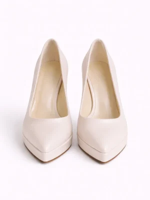 Alternative view of Kadın Platform Topuklu Ayakkabı Avela İnci Beyazı