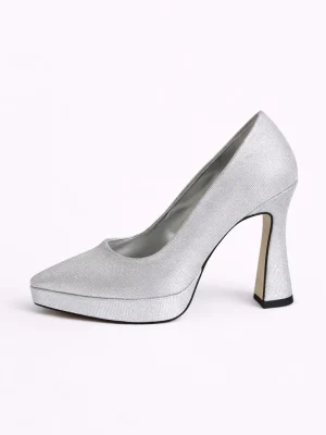 Alternative view of Kadın Platform Topuklu Ayakkabı Avela Gümüş