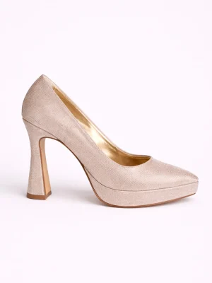 Alternative view of Kadın Platform Topuklu Ayakkabı Avela Gold