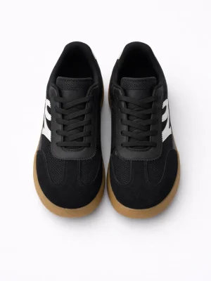 Alternative view of Kadın Sneaker Spor Ayakkabı Bağcıklı Siyah