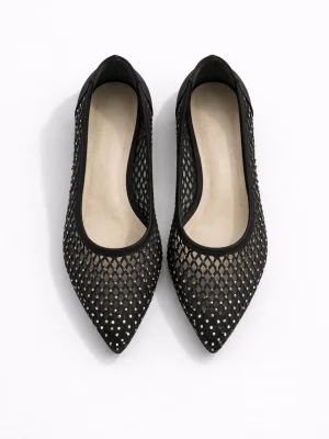 Alternative view of Kadın Babet Tül Stella Taşlı Siyah