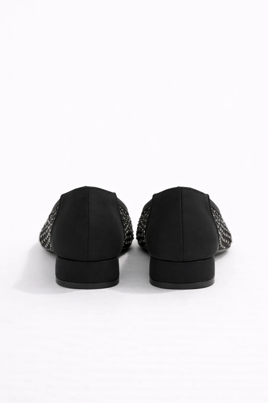 Kadın Babet Tül Stella Taşlı Siyah - Görsel 3