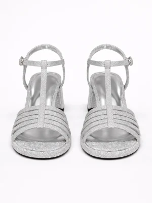 Alternative view of Kadın Sandalet Wina Simli Gümüş