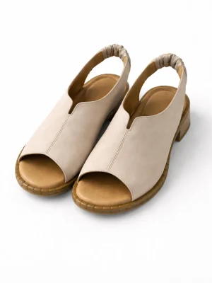 Alternative view of Kadın Hakiki Deri Sandalet Grace Vizon