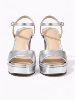 Alternative view of Kadın Platform Topuklu Ayakkabı Clara Lame