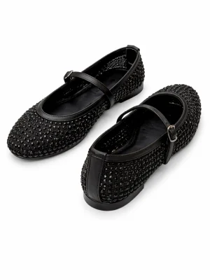 Alternative view of Kadın Babet Ayakkabı Linda Siyah Boncuklu