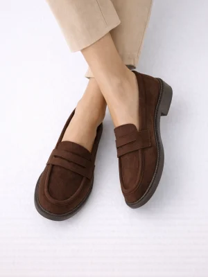 Kadın Loafer Ayakkabı Vell Acı Kahve