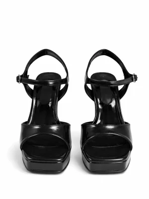 Alternative view of Kadın Platform Topuklu Ayakkabı Clara Siyah Rugan