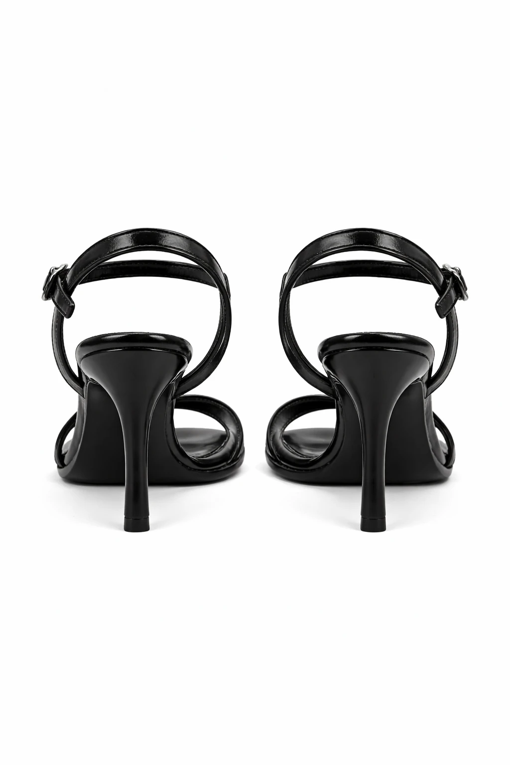 Kadın Topuklu Ayakkabı Vela Taşlı Siyah - Görsel 3