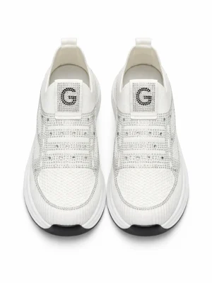 Kadın Spor Ayakkabı Guja Beyaz Taşlı