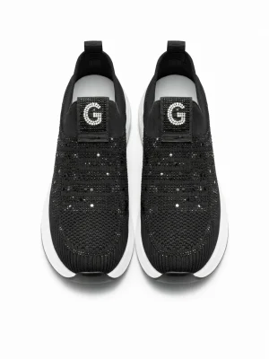 Alternative view of Kadın Spor Ayakkabı Guja Siyah Taşlı