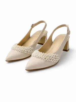 Alternative view of Kadın Stiletto Sivri Burun Topuklu Ayakkabı Pienna Ten Rengi