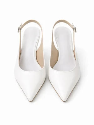 Alternative view of Kadın Stiletto Sivri Burun Topuklu Ayakkabı Jessy Beyaz