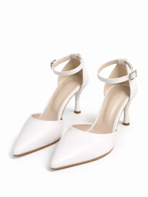 Alternative view of Kadın Stiletto Sivri Burun Topuklu Ayakkabı Monica Beyaz