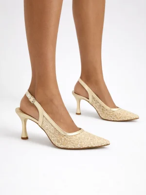 Kadın Stiletto Sivri Burun Topuklu Ayakkabı Kaela Dore