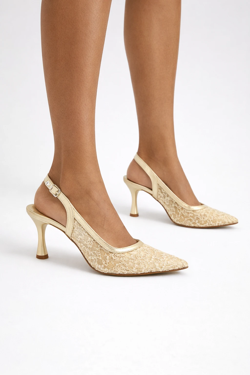 Kadın Stiletto Sivri Burun Topuklu Ayakkabı Kaela Dore