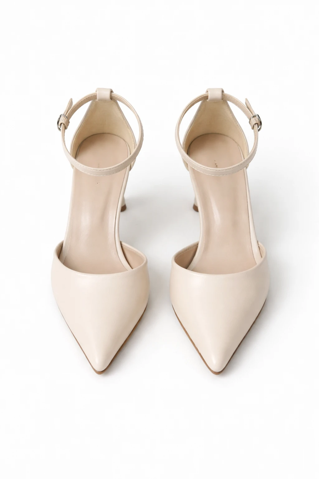 Kadın Stiletto Sivri Burun Topuklu Ayakkabı Monica Ten Rengi - Görsel 2