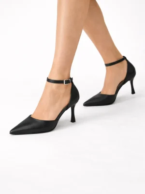 Alternative view of Kadın Stiletto Sivri Burun Topuklu Ayakkabı Monica Siyah