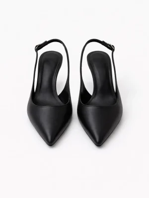 Alternative view of Kadın Stiletto Sivri Burun Topuklu Ayakkabı Diana Siyah