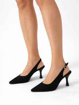 Alternative view of Kadın Stiletto Sivri Burun Topuklu Ayakkabı Dolce Siyah
