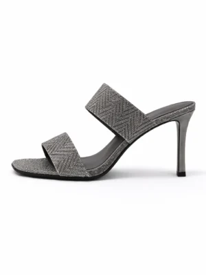 Kadın Terlik Joue Simli Platin