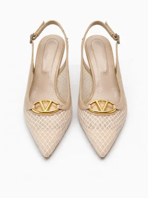 Alternative view of Kadın Stiletto Sivri Burun Topuklu Ayakkabı Dual Ten Rengi