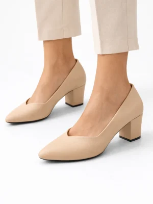 Alternative view of Kadın Stiletto Topuklu Ayakkabı Carla Ten Rengi