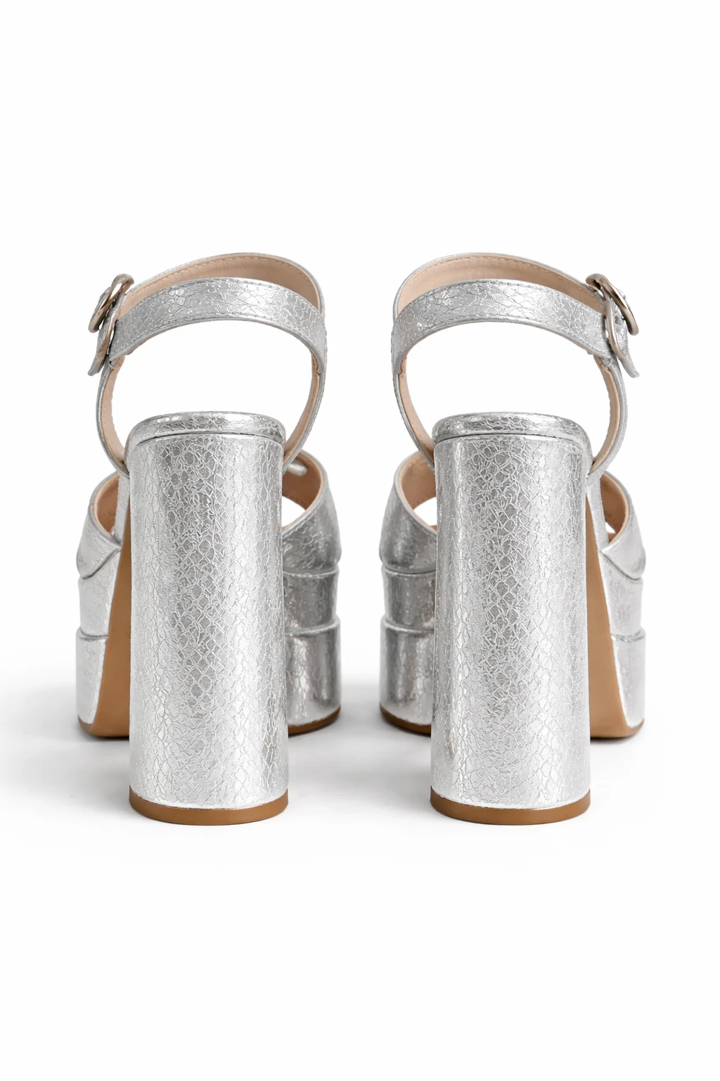 Kadın Platform Topuklu Ayakkabı Night Lame - Görsel 2